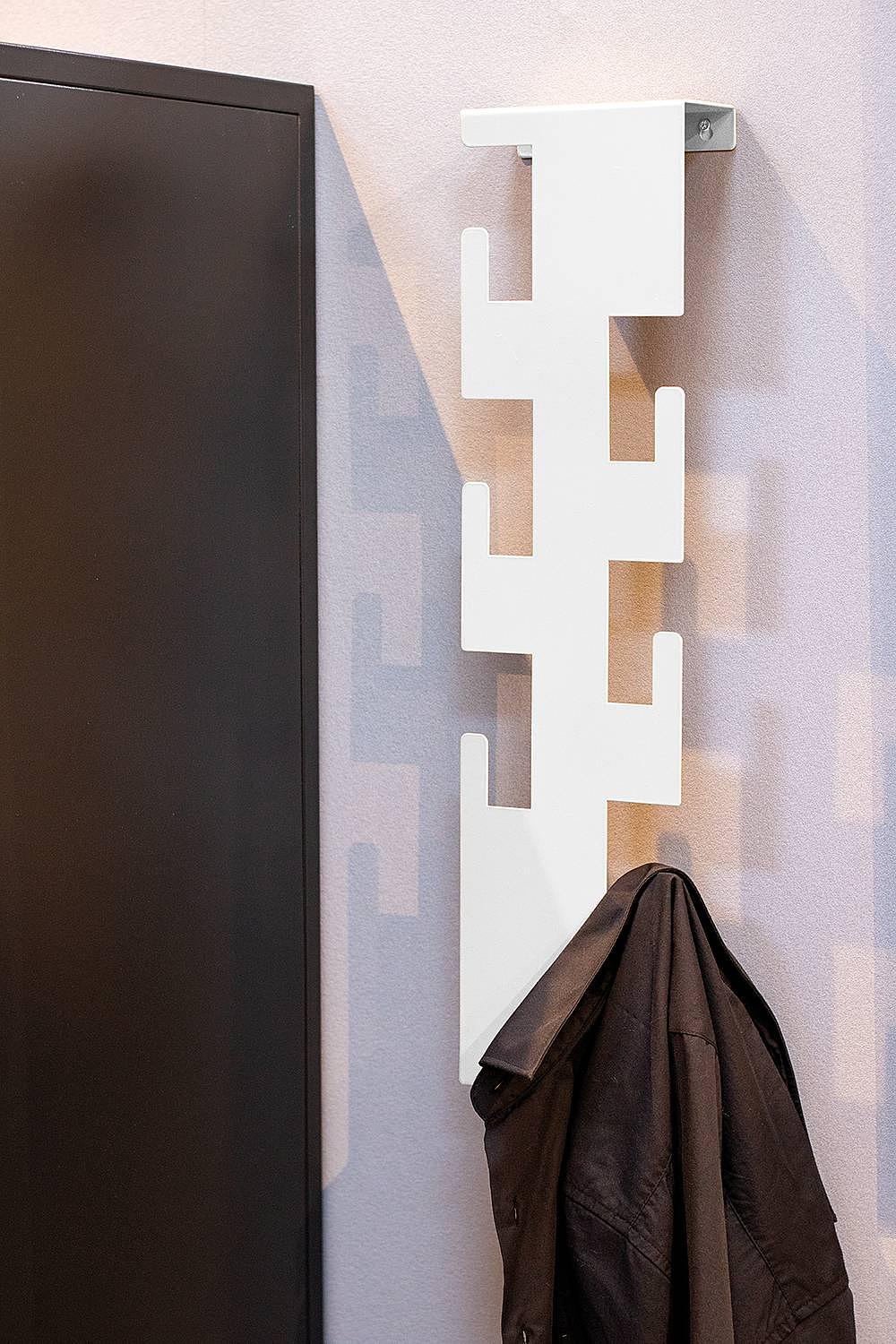 Wandgarderobe Harrow Weiß 2