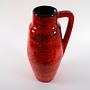 Ceramic Vase Red 1960s 6