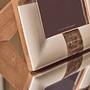 Decio 5 x 7 Zoll Bilderrahmen Creme Braun
 8