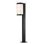 Wegeleuchte Coupar Aluminium PVC Schwarz 1