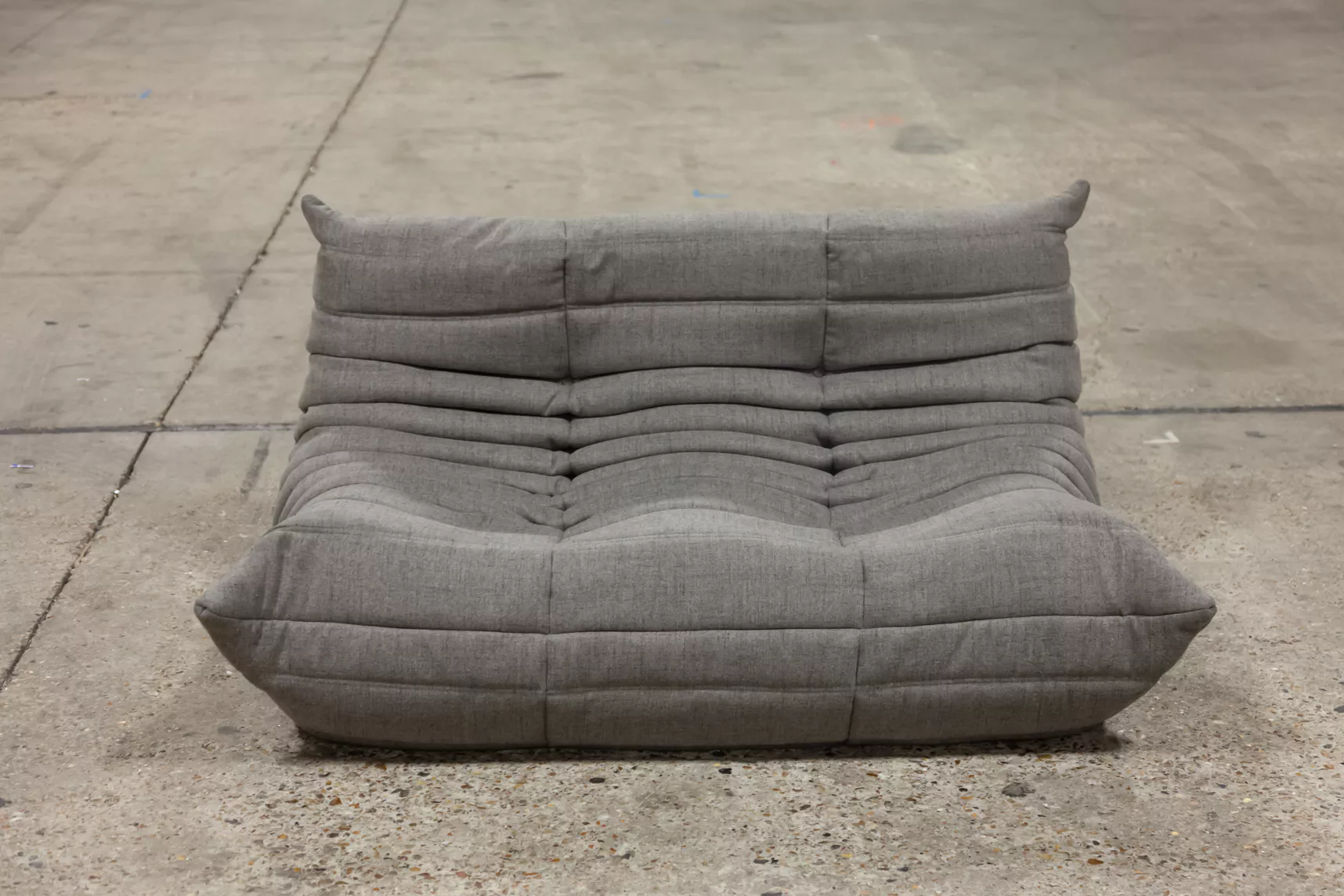 Togo Lounge Set 3-pc. Woven fabric warm grey 1