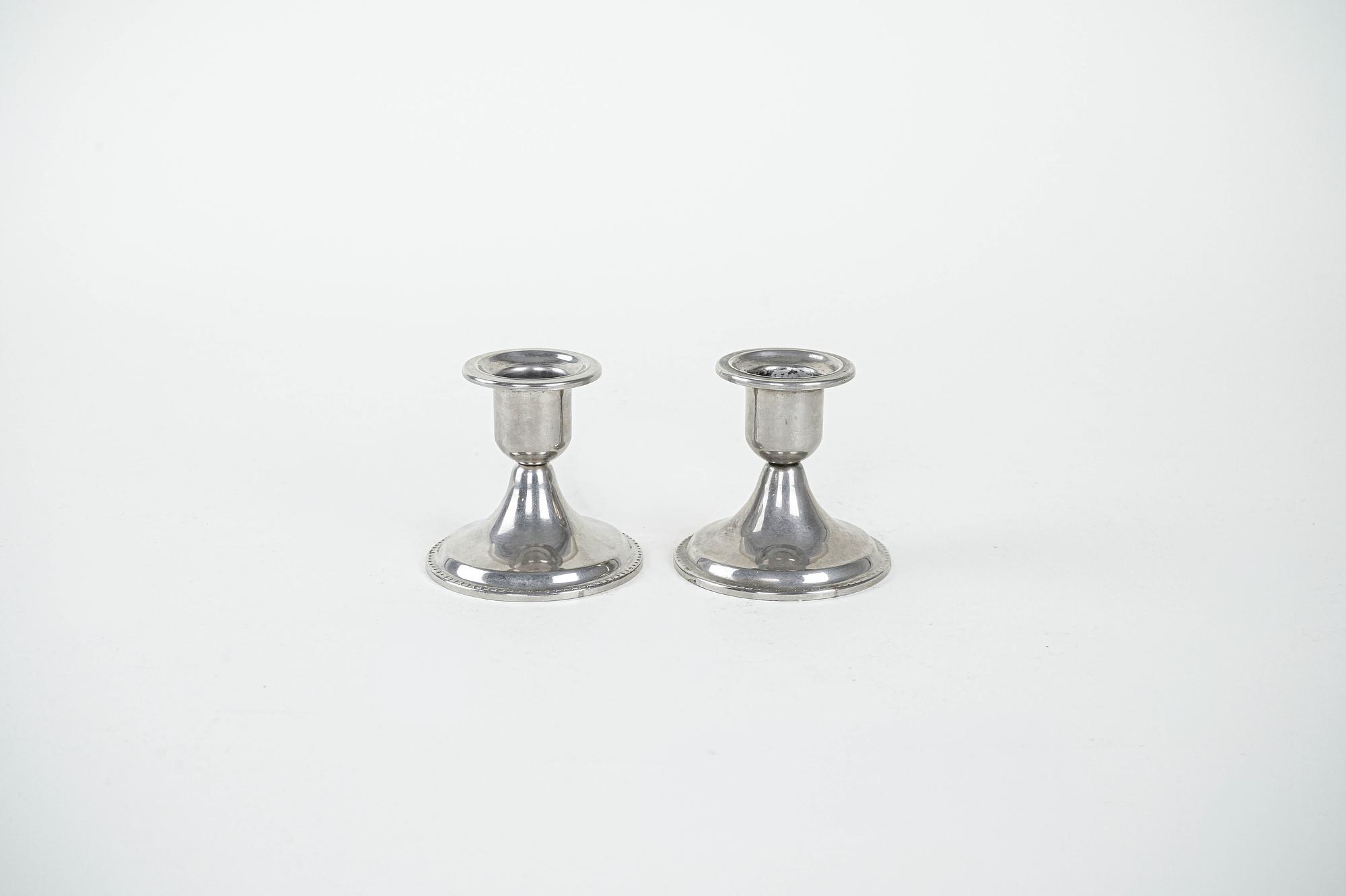 Metallkerzenständer 2er Set 2