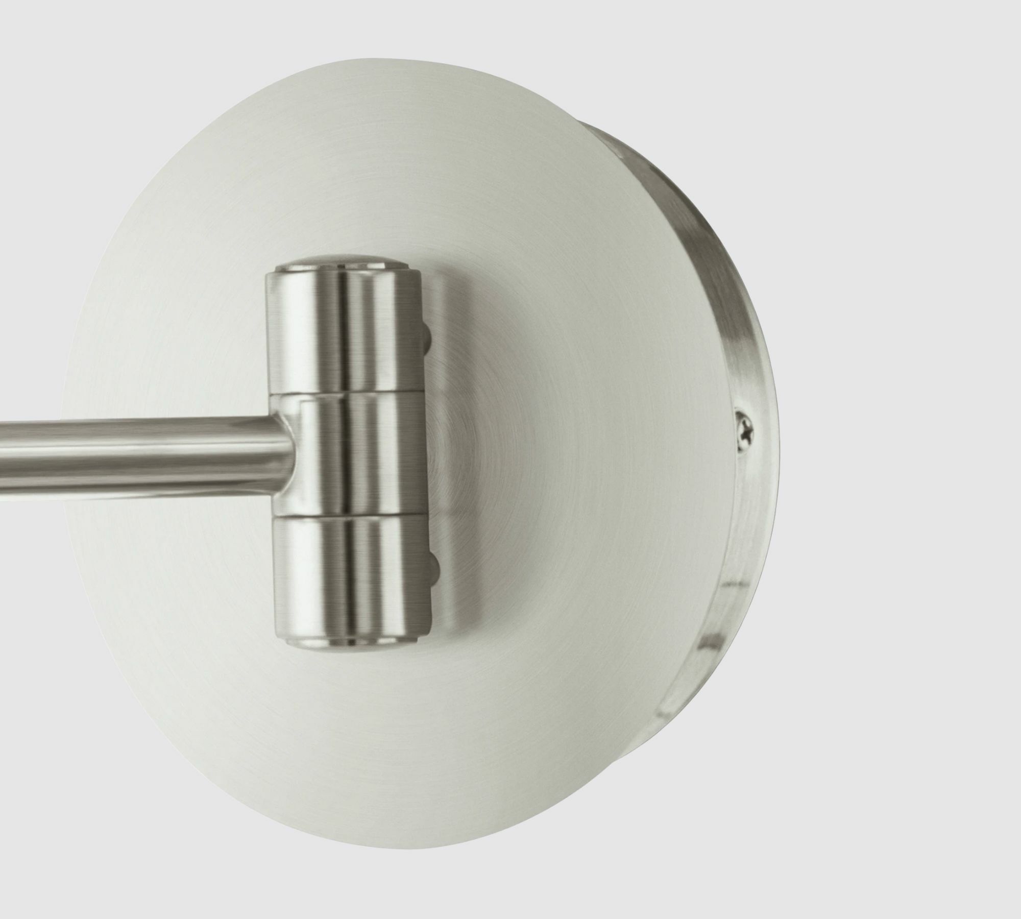 Wall lamp mixed fabric steel 1-light 1