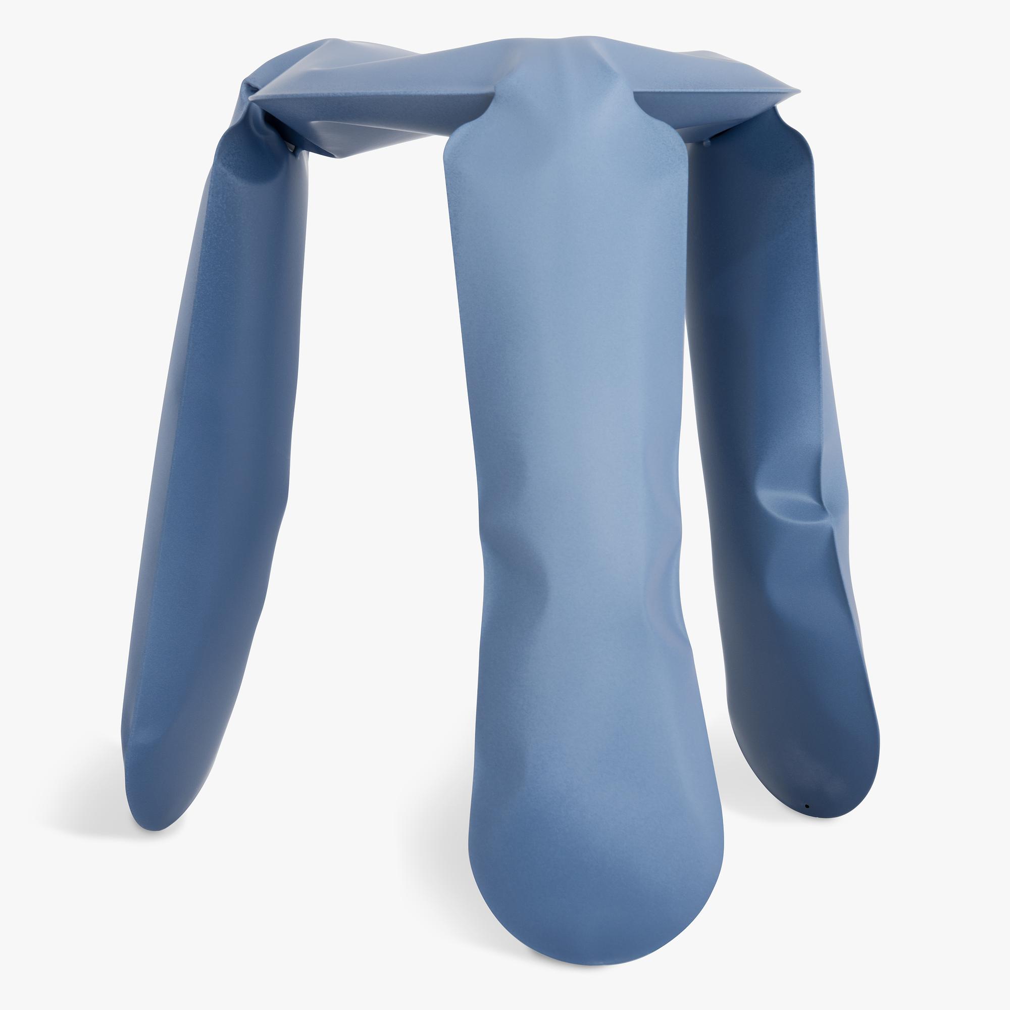 Plopp Standard stool Steel Cotton Candy Blue Matte 0