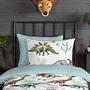 Dino bed linen cotton construction 140x200/220cm pillowcase 70x60cm 3