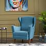 Lola Berjer Armchair Turquoise 1
