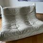 Togo Sofa 2-Sitzer & Sessel Leder Diva Blanc 1