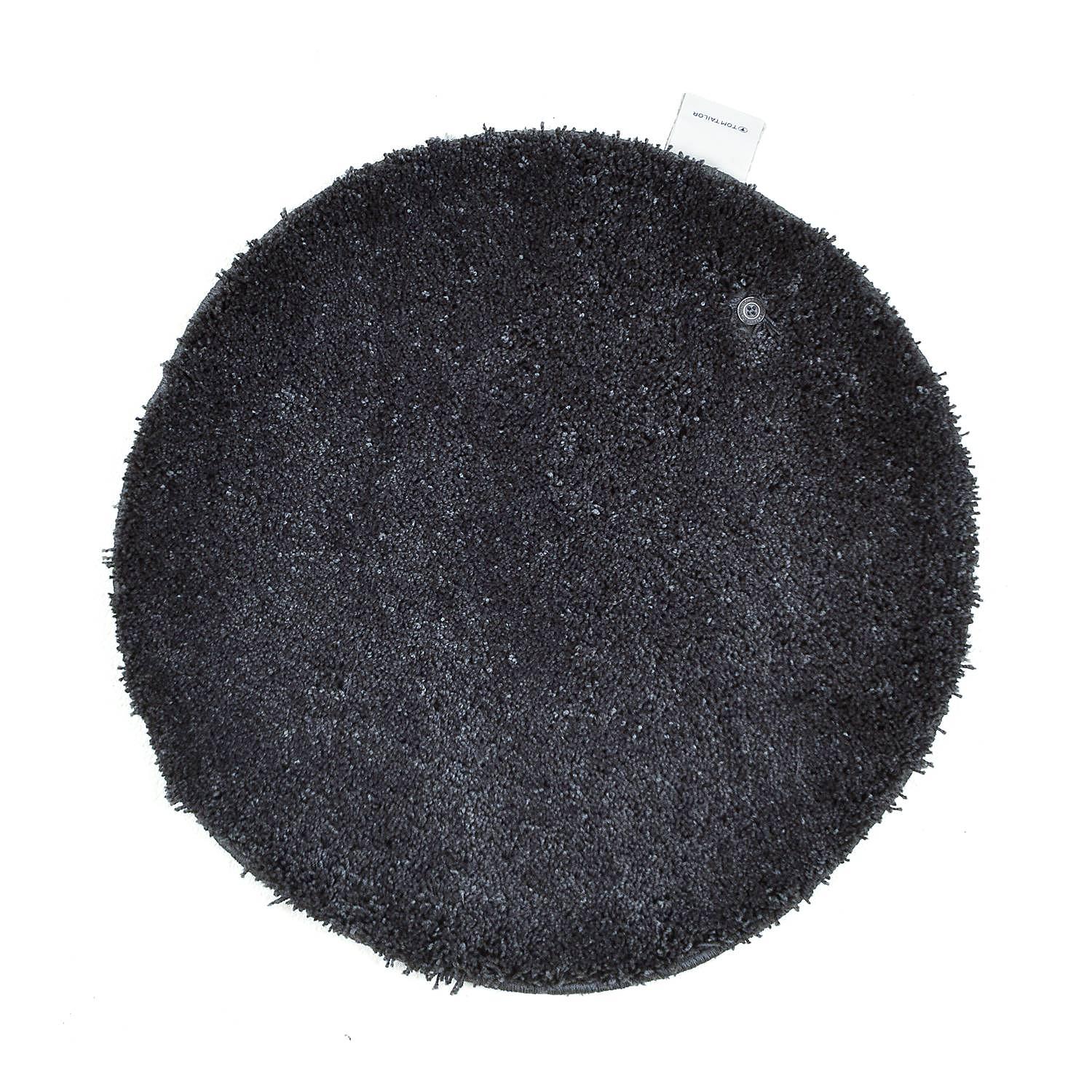 Cozy Bath Uni Badvorleger Anthrazit Ø 60cm 0