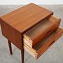 Teak nightstand, Danish design, 1970s, 6