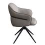 Drehbarer Armlehnenstuhl AOBAO Taupe 3