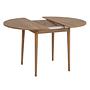 Viona Table Extendable Brown Ø 100cm 7