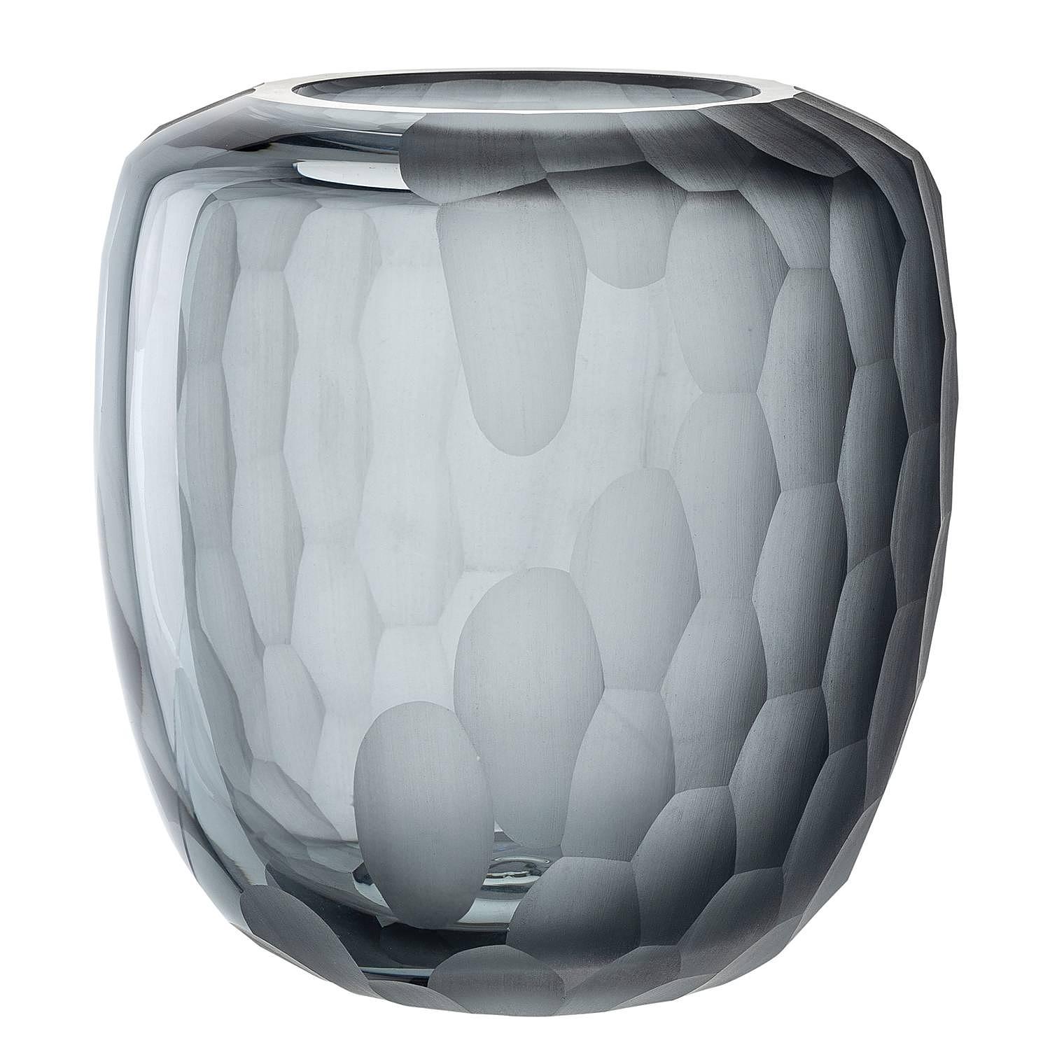 Vase Bellagio 17,5 cm Farbglas Anthrazit 0