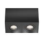 Slim Ceiling Light Aluminium Black 0