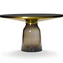 Bell Esstisch Glas Messing Anthrazit 0