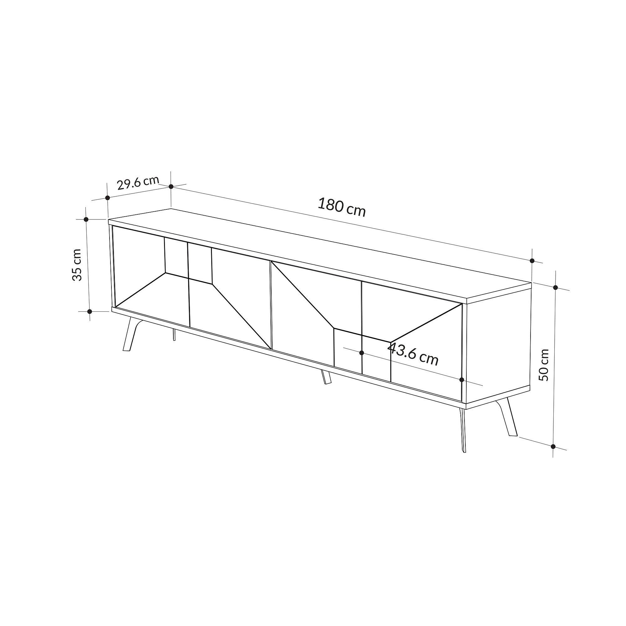 Dune Lowboard Braun 5