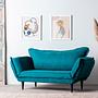 Vino Daybed divano letto 2 posti verde petrolio 1