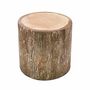 Sitzhocker Timberly Webstoff Braun 0