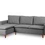 Lungo Ecksofa Hellgrau 5