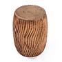 The Celebes Stool Natural ø30cm 5
