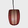 Pendant lamp Plastic Red 0