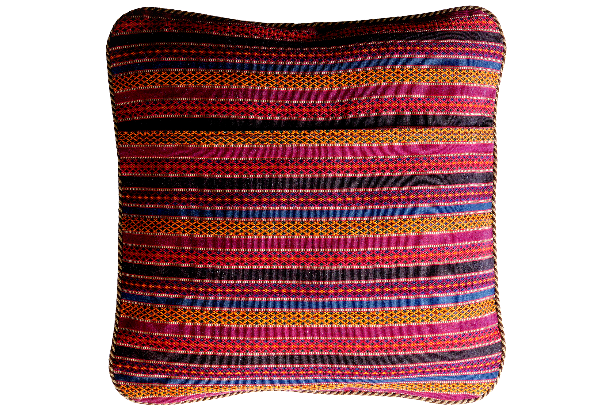 Heritage Arian Kissen Wolle Braun 1