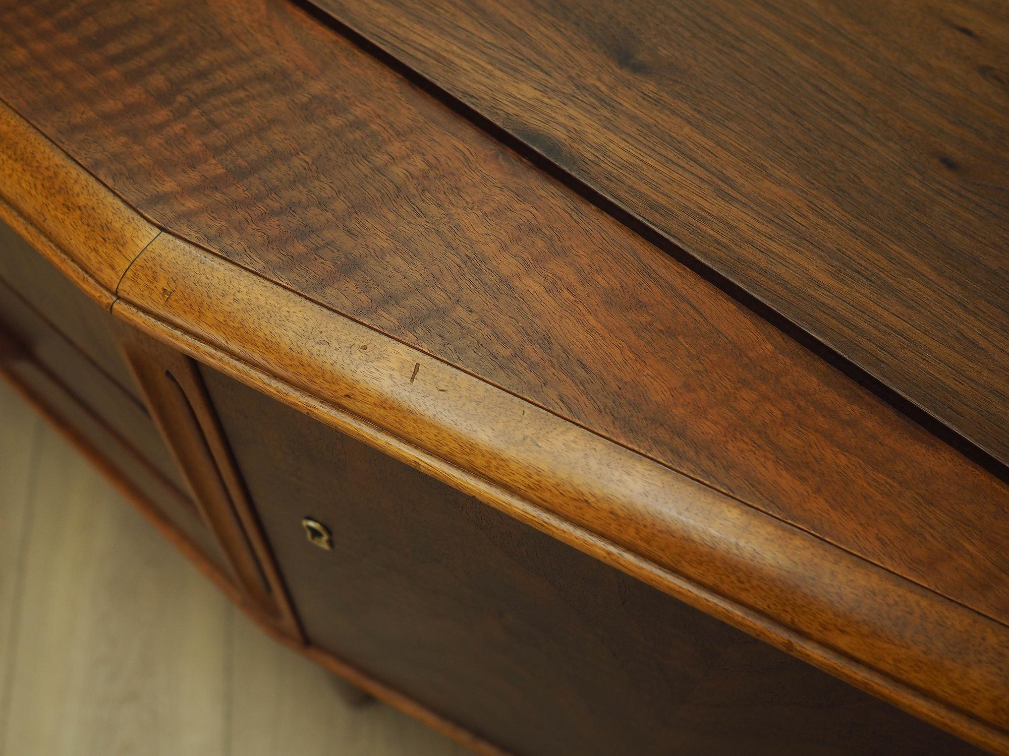 Sideboard Nussbaumholz Braun 1960er Jahre 9