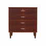 Vintage chest of drawers Teak brown 1970s 0