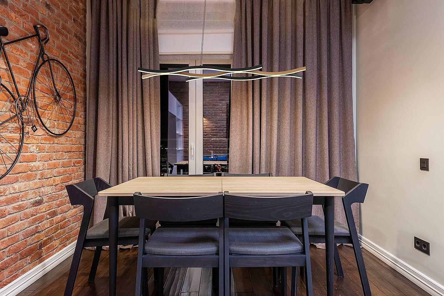 Pendant light Geronimo 1-light aluminum beige black 2