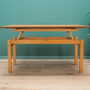 Vintage Table Wood Brown 1980s 4
