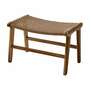 Hocker Teakholz Sisal Natur 0