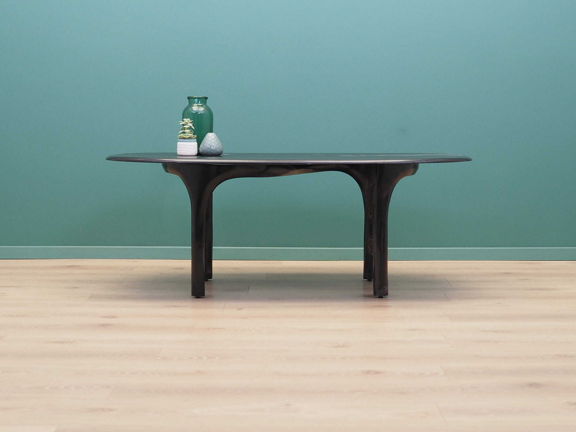 Vintage Coffee Table Stone Brown 1970s 1