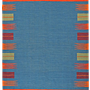 Kilim Gashgai Teppich Blau 0