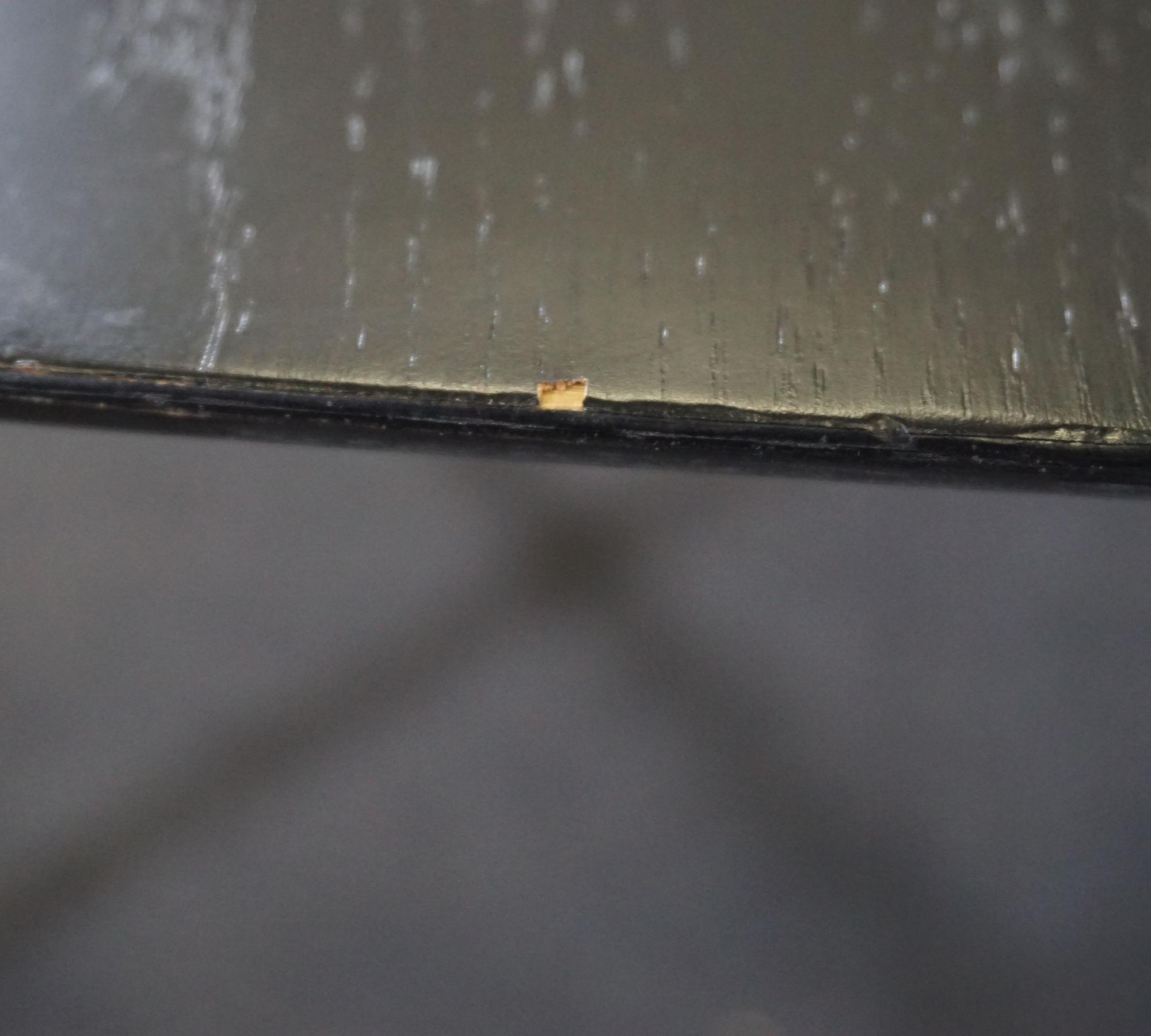 Lunar Tavolino Legno Nero Ø80cm 8