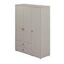 Kleiderschrank Extra Hoch Holz Grau 0