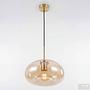 Zevro Pendant Light Teardrop Shade 1-bulb Colored Glass 4