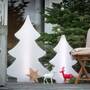 2x Weihnachtsbaumleuchten 78 & 113 cm Led Fernbedienung 3