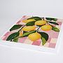 Citrus Art Kunstdruck mit Rahmen Mehrfarbig 2