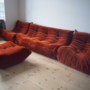 Togo Lounge Set 4-piece Cord Orange 1
