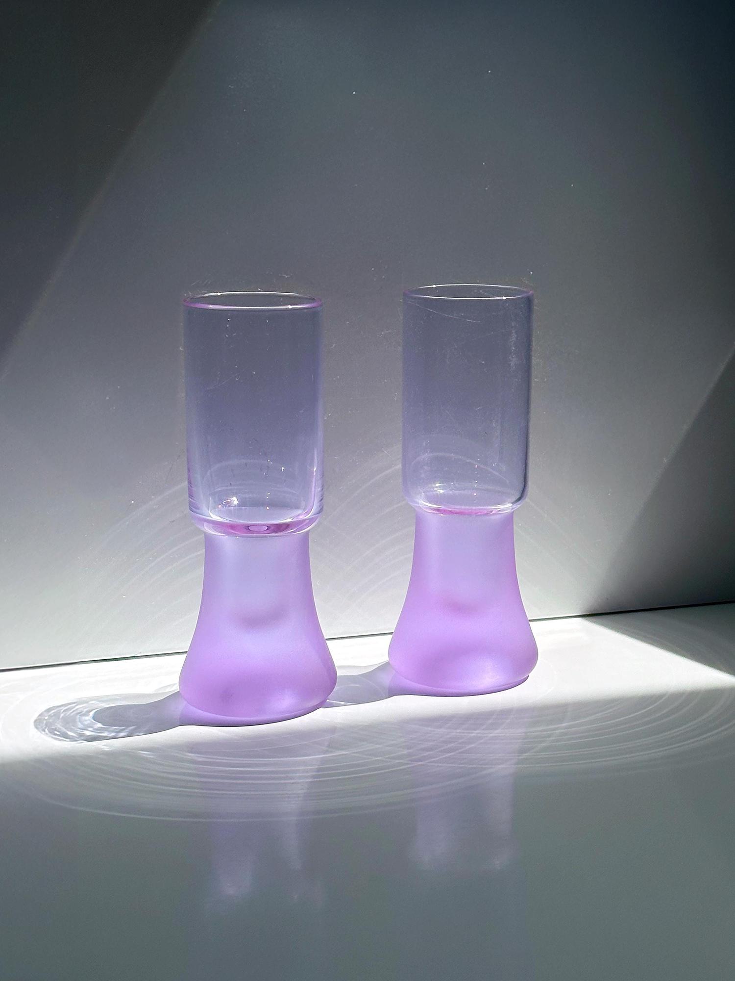 6x Vintage Trinkglas 1970er Jahre 0