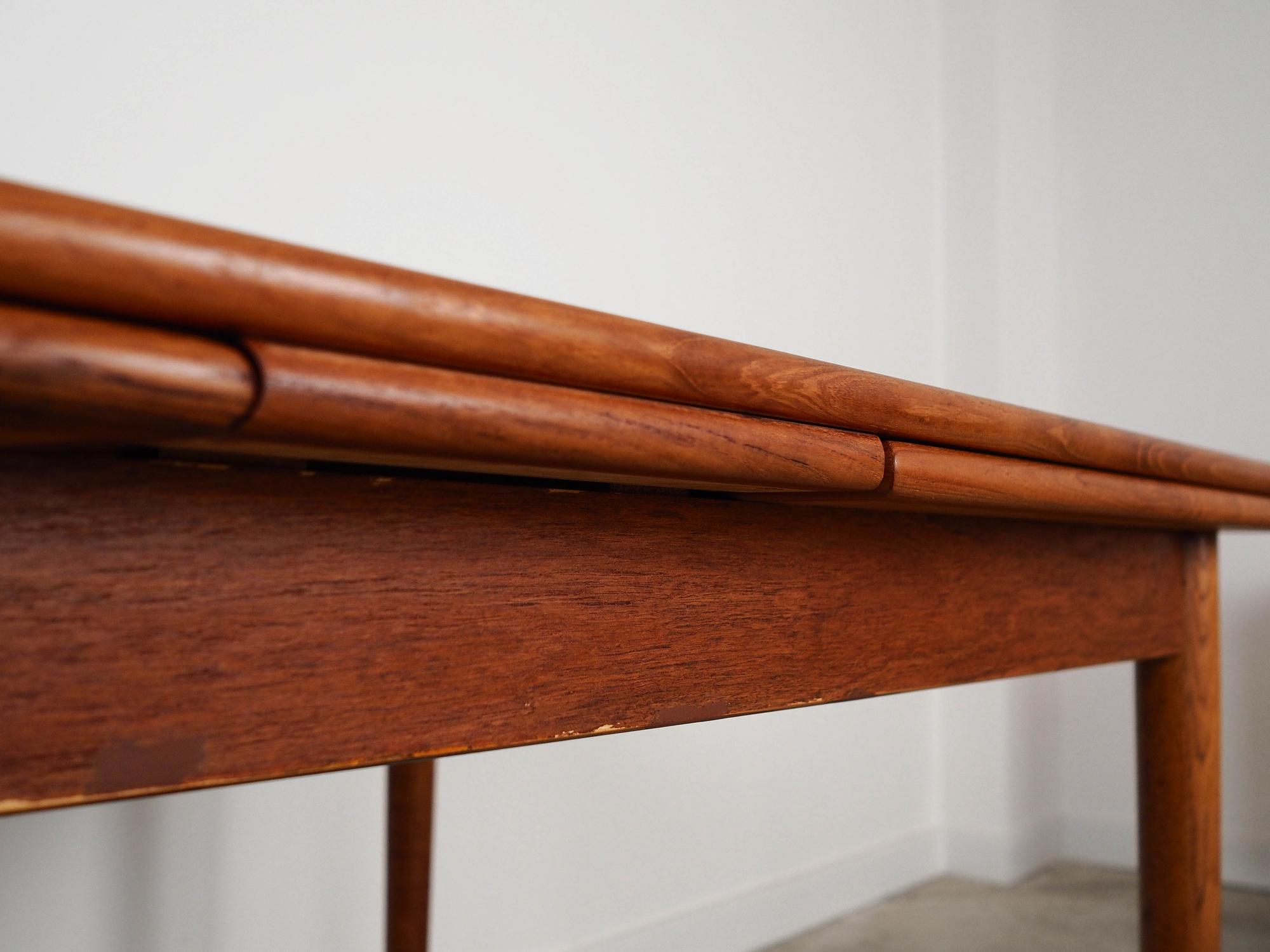 Dining table teak 1970s 13