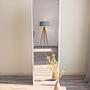 Tessa Standing Mirror White 50cm x 160cm 2