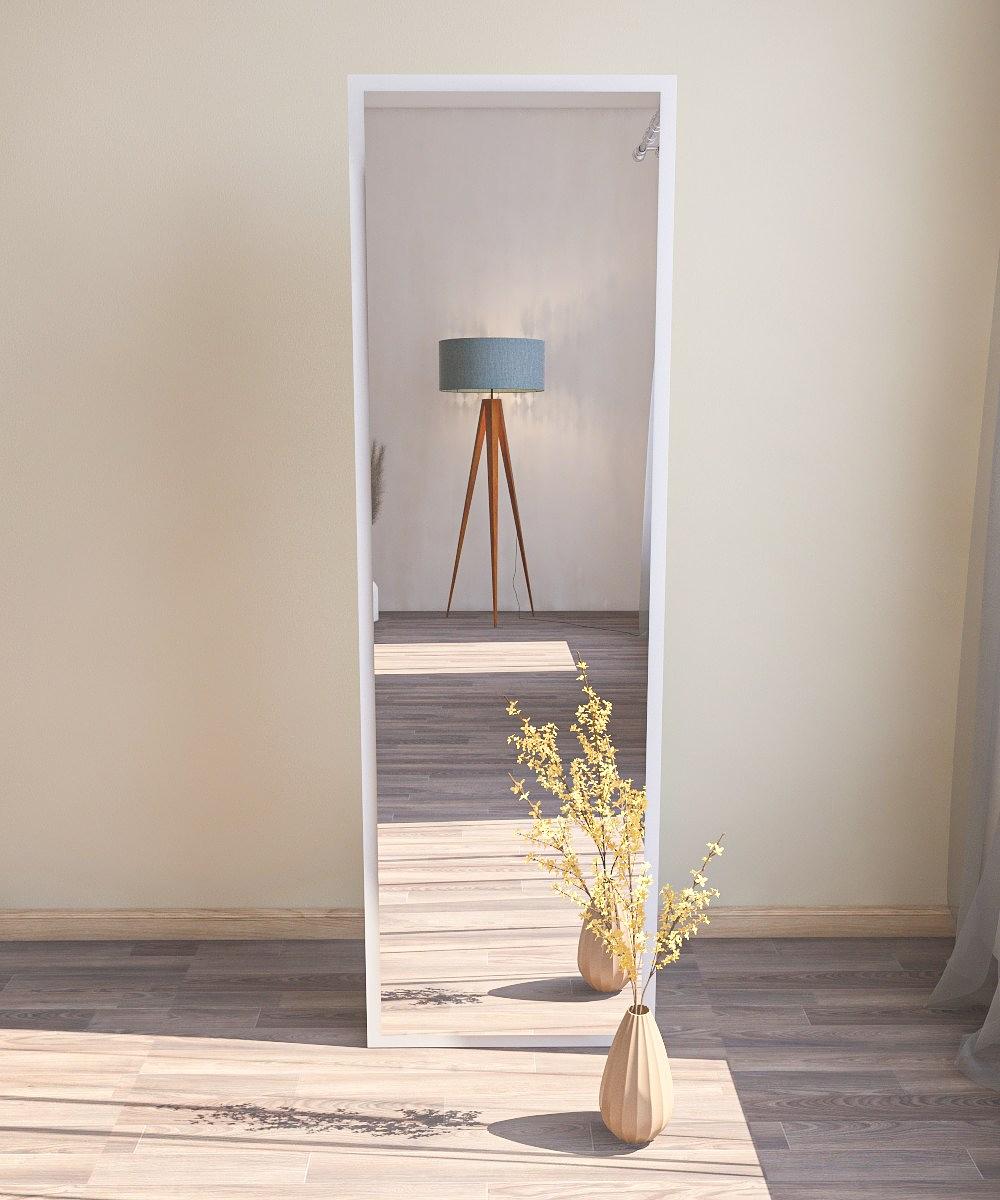 Tessa Standing Mirror White 50cm x 160cm 2