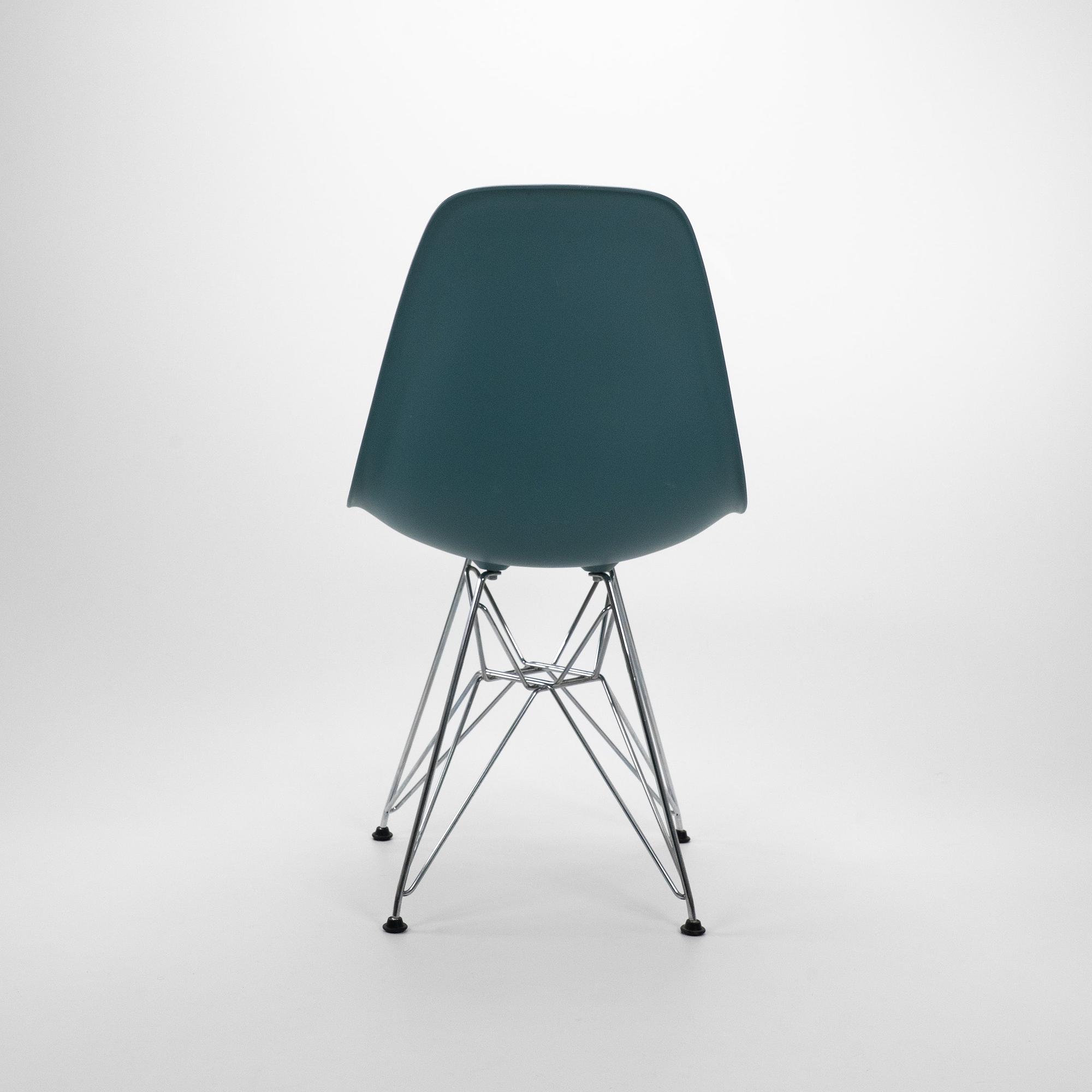 DSR Stuhl Chrom Blau 2