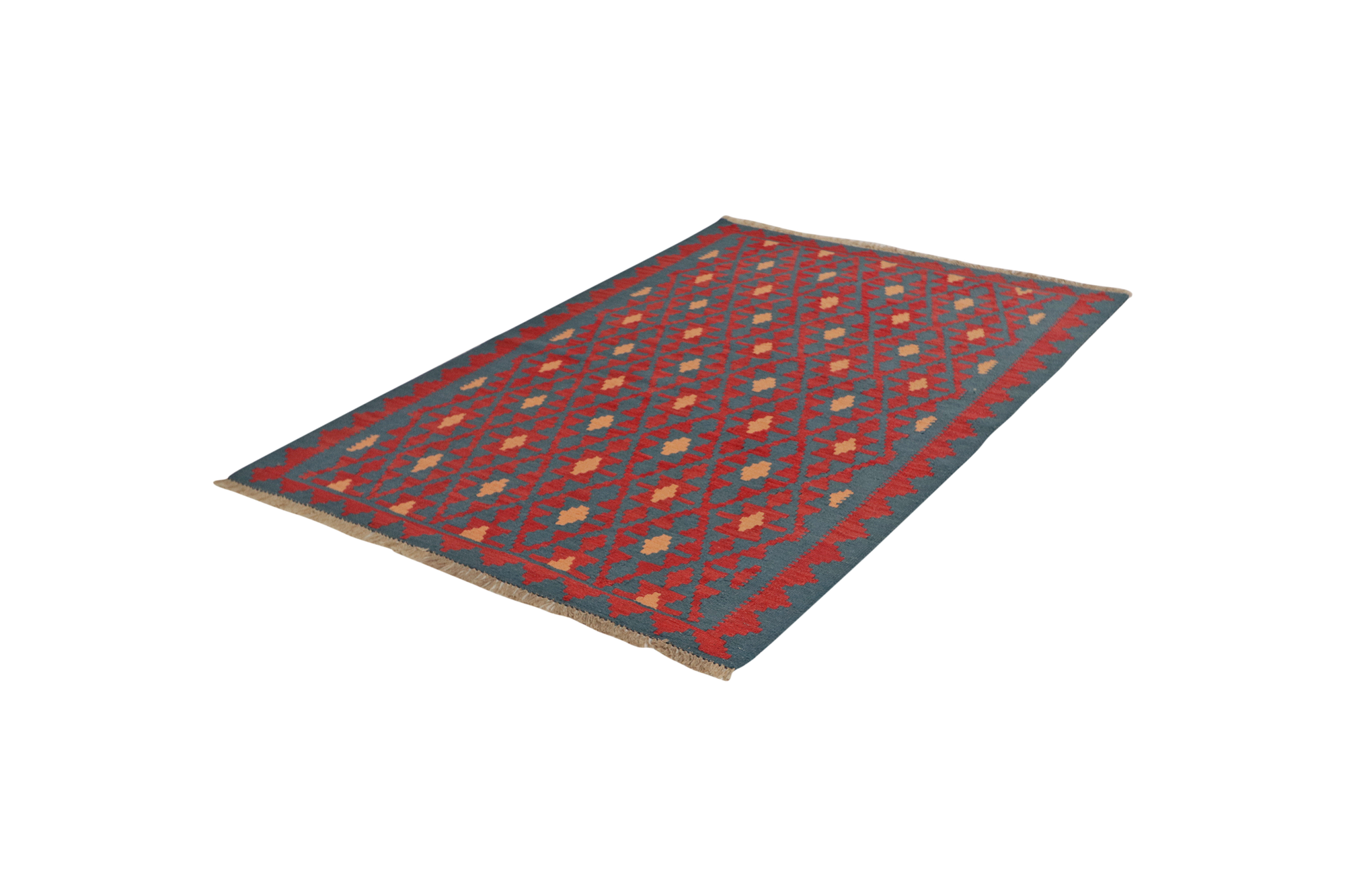Kilim Gashgai Teppich Mehrfarbig 3