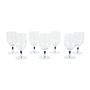 Set Venise Saphir Glasses 1970s Cristal d'Arques 0