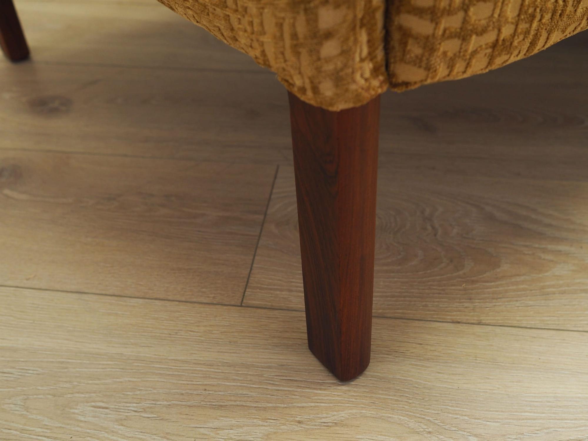 3-seater sofa yellow 1960s 11