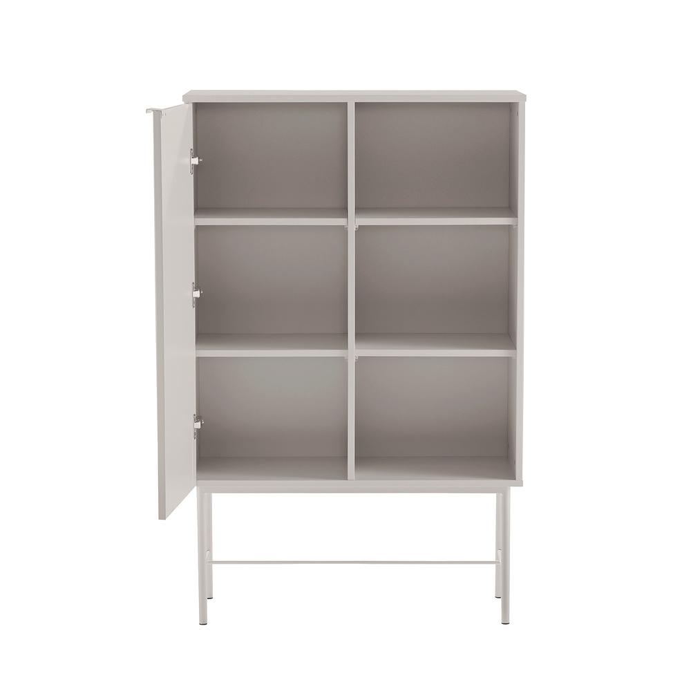 SIO Cabinet Wood Light Grey 1