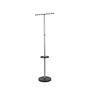 SPACE I Coat rack metal silver 8