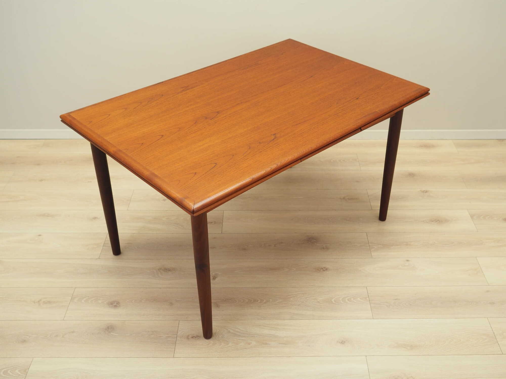 Vintage Tisch Teakholz Braun 1970er Jahre 4