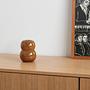 Glass vase Caramel 1
